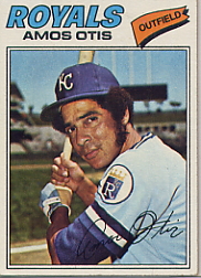 1977 Topps Baseball Cards      290     Amos Otis